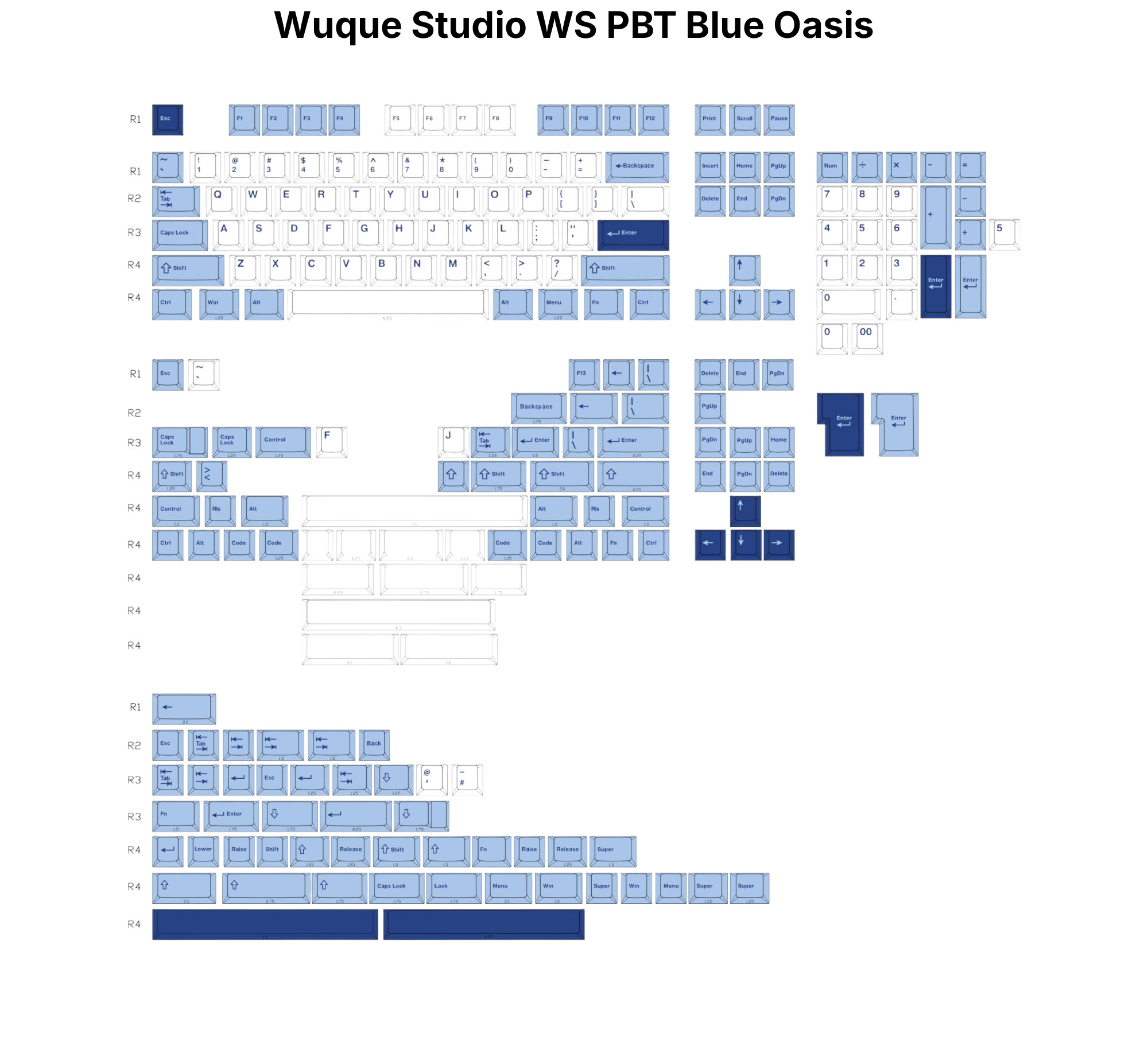【新品】キーキャップ Wuque Studio Lavender Bliss WS Lavender Bliss Keycaps – Wuque Studio